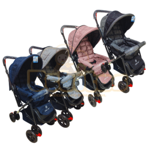 Coche reclinable acolchado